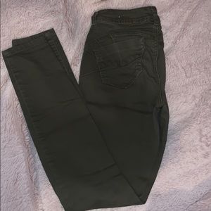 Olive Green Jeans